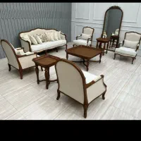 ست کامل مبل کویین .سرویس خواب .کنسول .میز .جلومبلی