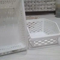 نظم دهنده یخچال نو سفید رنک دونه ای ۵۰|ظروف نگهدارنده، پلاستیکی، یکبارمصرف|ابهر, |دیوار