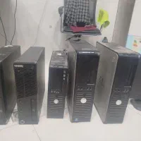 ۵ عدد کیس و مانیتور سالم