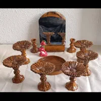 هفت سین طرح چوب فقط 199|صنایع دستی و سایر لوازم تزئینی|برازجان, |دیوار