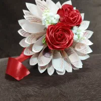 دسته گل روبانی|گل مصنوعی|کرج, عظیمیه|دیوار