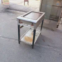 گریل روغنی اجاق دوشعله فر پیتزا درحد نو