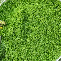 سبزی خرد شده وپاک شده