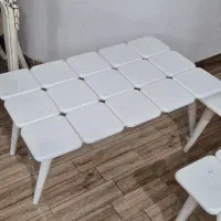 میز جلو مبلی و ۲ عدد عسلی