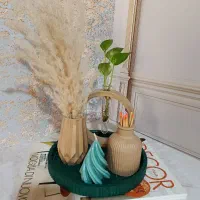 سنگ مصنوعی و شمع تزیینی