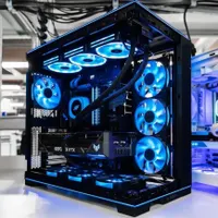 کیس و کامپیوتر با گرافیک RX6900XT 16GB اجرای گیم