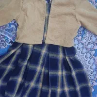 پیراهن سارافن همراه کت