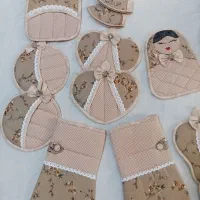 نیم ست آشپزخونه|سفره، حوله، دستمال آشپزخانه|رباطکریم, شترخوار|دیوار