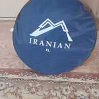 چادر مسافرتی ۱۲نفره برزنتی اسکلتی ضدعرق وآب آکبند|کوهنوردی و کمپینگ|ری, شهرری|دیوار