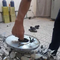 لوستر کار کرده قیمت همینجوری گذاشتم توافقی|لوستر و چراغ آویز|تهران, مینابی|دیوار