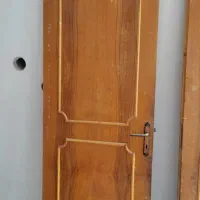 درب چوبی محکم و سالم|مصالح و تجهیزات ساختمان|قم, هنرستان|دیوار