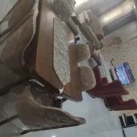 میز ناهار خوری شش نفره نو نو|میز و صندلی غذاخوری|اهواز, کیانشهر|دیوار