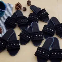 پذیرش سفارش عمده دمپایی و کیف مکرومه‌بافت