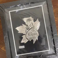 تابلو نقره قلم‌کاری شده