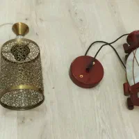 لوستر تک شاخه سقفی ( دو عدد) در حد نو