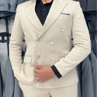 کت مردانه بزیاق وارداتی/جلیقه /شلوار/دوچاک /تک چاک