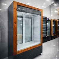 یخچال ایستاده دو درب دو طرف نما عرض 120