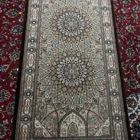 یک جفت (۲عدد) قالیچه ۱در ۲ ماشینی کاشان