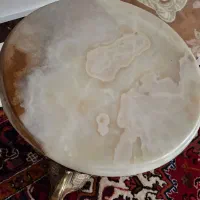 میز تلفن برنز