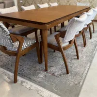 میز ناهارخوری۱۰نفره مناسب جهیزیه نشیمن راحت|میز و صندلی غذاخوری|مشهد, فلسطین|دیوار