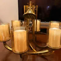 ۲ عدد لوستر ۶ شاخه عصایی