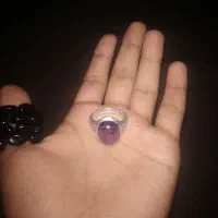 انگشتر یاقوت بنفش