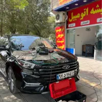 شیشه اتومبیل حسنپور دودی نانوسرامیک ترمیم شیشه