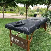 تخت پرتابل ماساژ تمام چوب(راش)