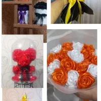 گل روبانی|گل مصنوعی|کرج, حصارک پایین|دیوار