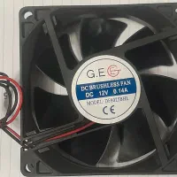 فن کیس کامپیوتر ۸×۸ براشلس