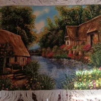 تابلو فرش دستباف بافت نو۸۰۰۰۰۰۰میلیون تومن