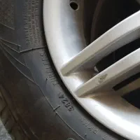 چهار حلقه لاستیک چینی در حد نو با رینگ