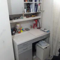 میز مطالعه و تخت عرض ۱۲۰