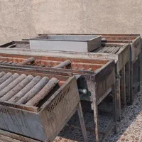 چهار عددمنقل کبابی ودوعدداوجاق گاز استیل