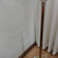 آباژور ایستاده کنار سالنی