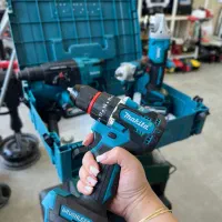 پک دریل شارژی ماکیتا ضد ضربه موتور هلتی برق جت|ابزارآلات|رشت, گلسار|دیوار