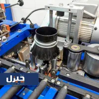 لبه چسبان چهار ایستگاه نوین چوب|ماشین‌آلات صنعتی|اهواز, زیتون کارمندی|دیوار