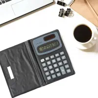 مینی ماشین حساب جیبی جلد دار مدل KC888