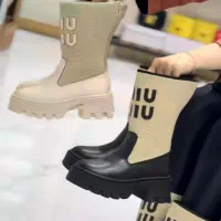 کفش نیمبوت نیم بوت پوتین مارک میو میو زنانه|کیف، کفش، کمربند|تهران, جوادیه|دیوار