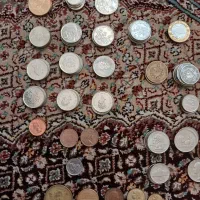 تعداد زیادی سکه های قدیمی خارجی و ایرانی|کلکسیون سکه، تمبر، اسکناس|تهران, شهرآرا|دیوار
