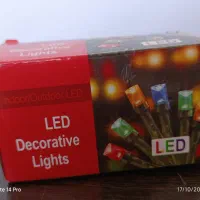 ریسه (چراغ کوچک رنگارنگ)|ریسه و چراغ تزئینی|بوکان, |دیوار