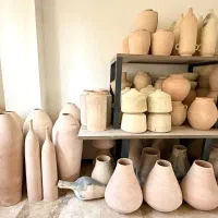 کوزه سفالی مناسب گدان و آباژور