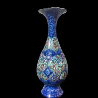 گلدان میناکاری دستساز