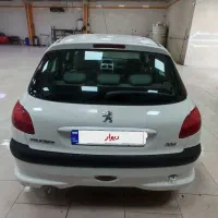 پژو206سال89|خودرو سواری و وانت|کاشان, شهرک خاتم الانبیا (مسکن ملی کاشان)|دیوار