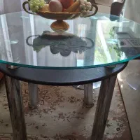 میز ناهار خوری گرد قطر امتر