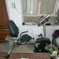 دوچرخه ثابت. فن دار. مونیتور.