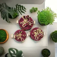 زیر ظرفی و دم کنی شیک|سفره، حوله، دستمال آشپزخانه|دزفول, |دیوار