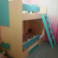 تخت دوطبقه درحدنو
