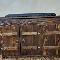 جاکفشی نشیمن دار جنس چوب