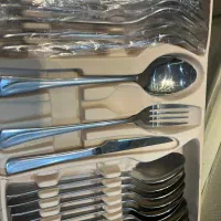 ست قاشق و چنگال ۱۱۴ پارچه|ظروف سرو و پذیرایی|رشت, معلم|دیوار